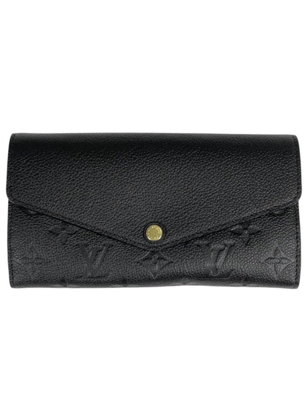 Louis Vuitton Portefeuille Sarah Wallet Bifold Monogram Empreinte Noir